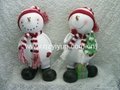 snowman figurines for Xmas decorations 1