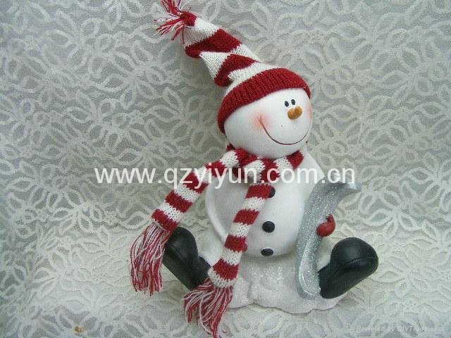 snowman figurines for Xmas decorations 4