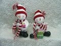 snowman figurines for Xmas decorations 2