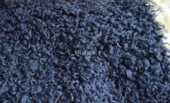 curly long pile faux fur