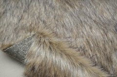 three color imitation animal fur
