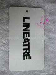 2012 fashion garment tags 