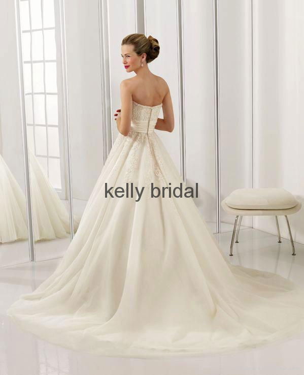 ball gown lace wedding dress 3