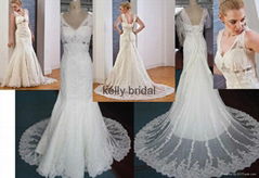 lace bridal gown