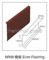 钢质彩石瓦-檐板