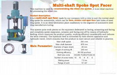 Multi Shaft Spoke Spot Facer