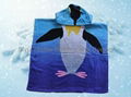 100% cotton hooded towel 1