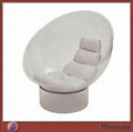 White Elegant Acrylic/Perspex Ball Chair