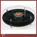 2 tiers Round Acrylic/Perspex Coffee Table designed with imagination 1