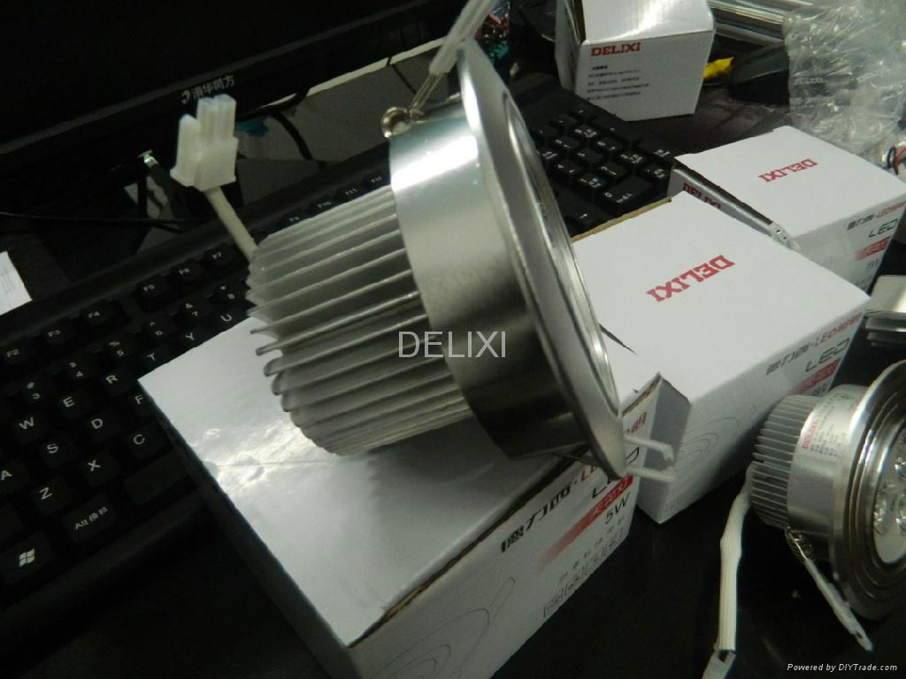 1W 3W 5W 2012 DELIXI LED CEILING LIGHT  4