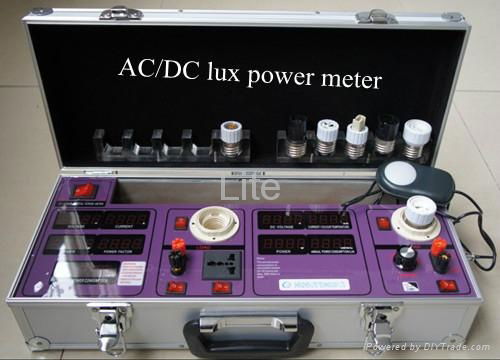 Hot sale DC/AC Lux power meter --lights demo box  2