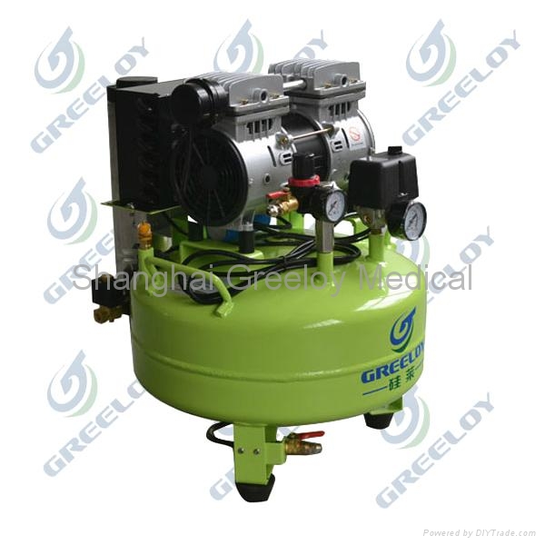 Dental Lab Equipment Silent Air Compressor GA61X Greeloy (China