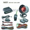 One Way Car Alarm System U6031 1