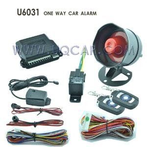 One Way Car Alarm System U6031 2