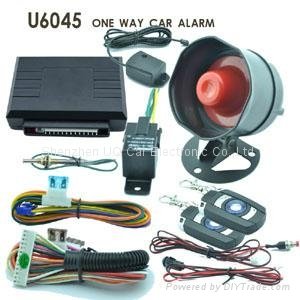 One Way Car Alarm System U6031 4