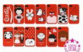 Wholesale cross stitch case for iphone4-red 1