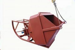 Center Discharge Recumbent Bucket