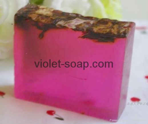 Rose essence oil soap 3