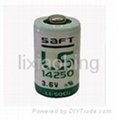 SAFT LS14250 1/2 AA original lithium