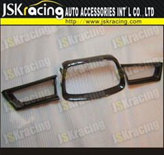 Carbon Fiber Front Grille for 2006-2007 Subaru 9 Impreza Wrx Sti