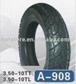 motorcycle tyre, tubeless motorcycle tyre, 3.50-10