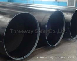 LSAW steel pipe, oil gas fluid transmission 