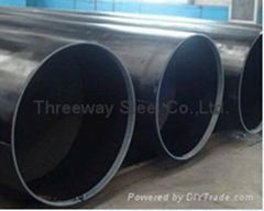 LSAW steel pipe, oil gas fluid transmission 