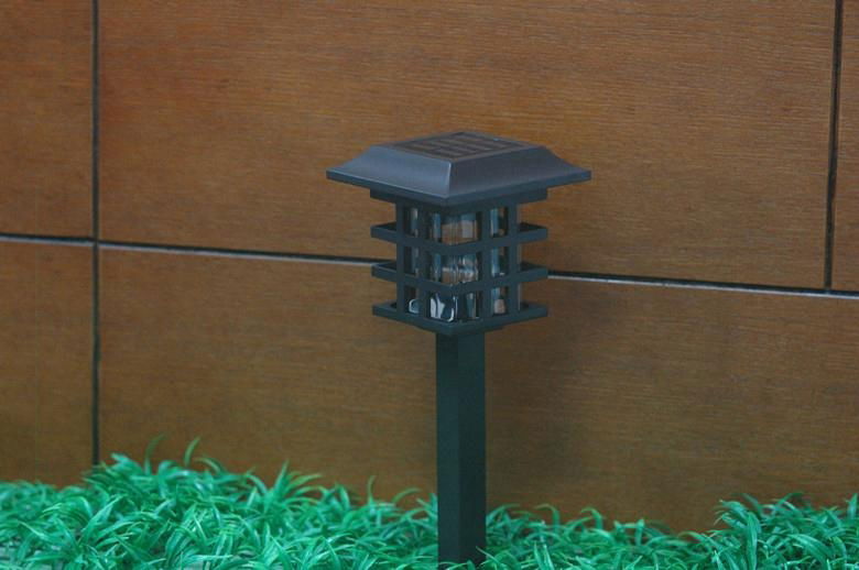 7lm solar lawn lights7lm*2pcs LEDfrosted decorative glass lamp