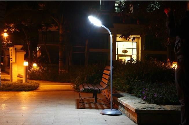 solar powered high-vision reading Lamps floor standing type H162cm  2