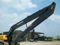EXCavator long reach boom and arm  4