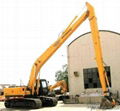 EXCavator long reach boom and arm  5