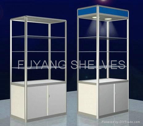 Boutique shelving  Titanium alloy  showcase 3