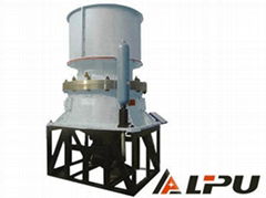 Single cylinder hydraulic cone crusher