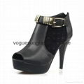 newest women's black High Heels shoes (36-40)