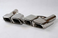 stainless steel  W212 AMG Exhaust End