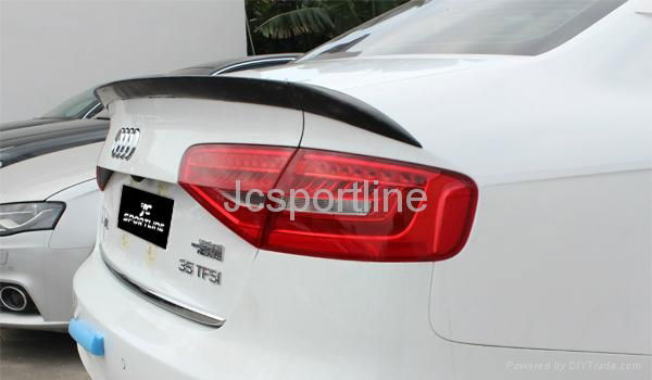 PU AB&T Style 2013 Audi A4 B9 Trunk Spoiler  2