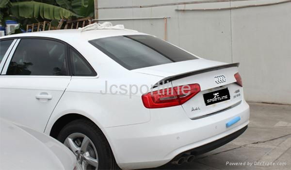 PU AB&T Style 2013 Audi A4 B9 Trunk Spoiler  5