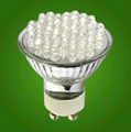 LED spotlight 2.5w 54beads MR16 base lamps