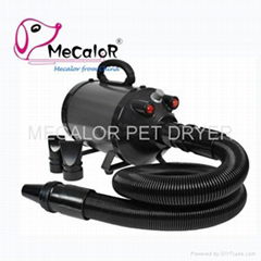 2000w  variable speed with heating pet dryer 