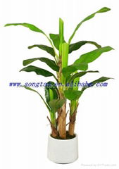 Artificial banana tree