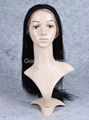 Siky Straight frontal lace wigs 1