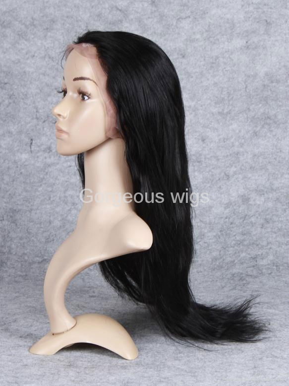 Siky Straight frontal lace wigs 2