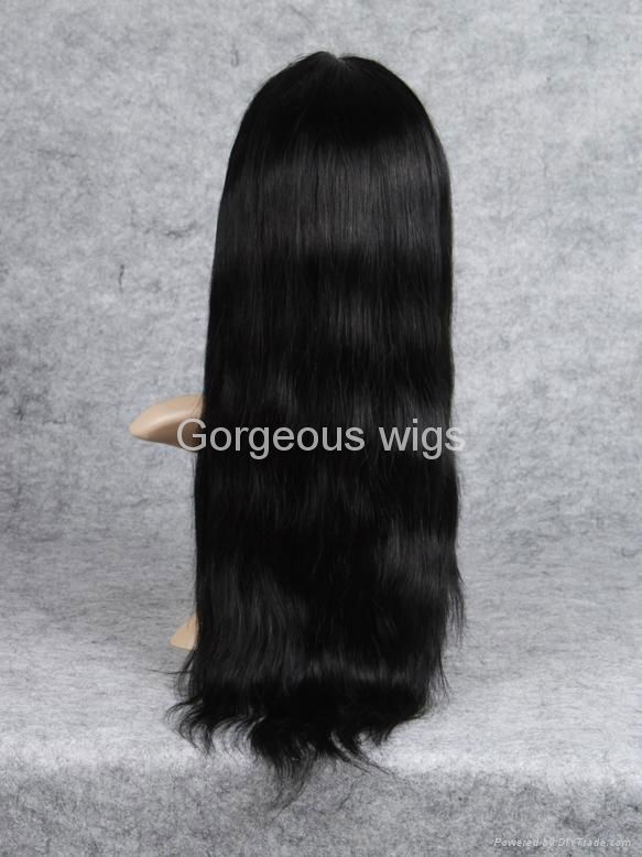 Siky Straight frontal lace wigs 4