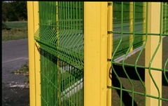 Double edged protection fencing