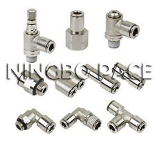 Metal pneumatic fittings