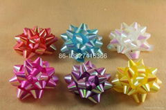 PP ribbon star bow