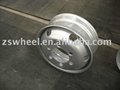 Tubeless steel wheel