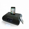 ipod/iphone speaker alarm clock speaker 4