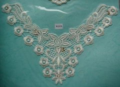 Flower neck lace 