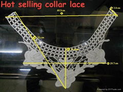 Newest cotton collar lace 